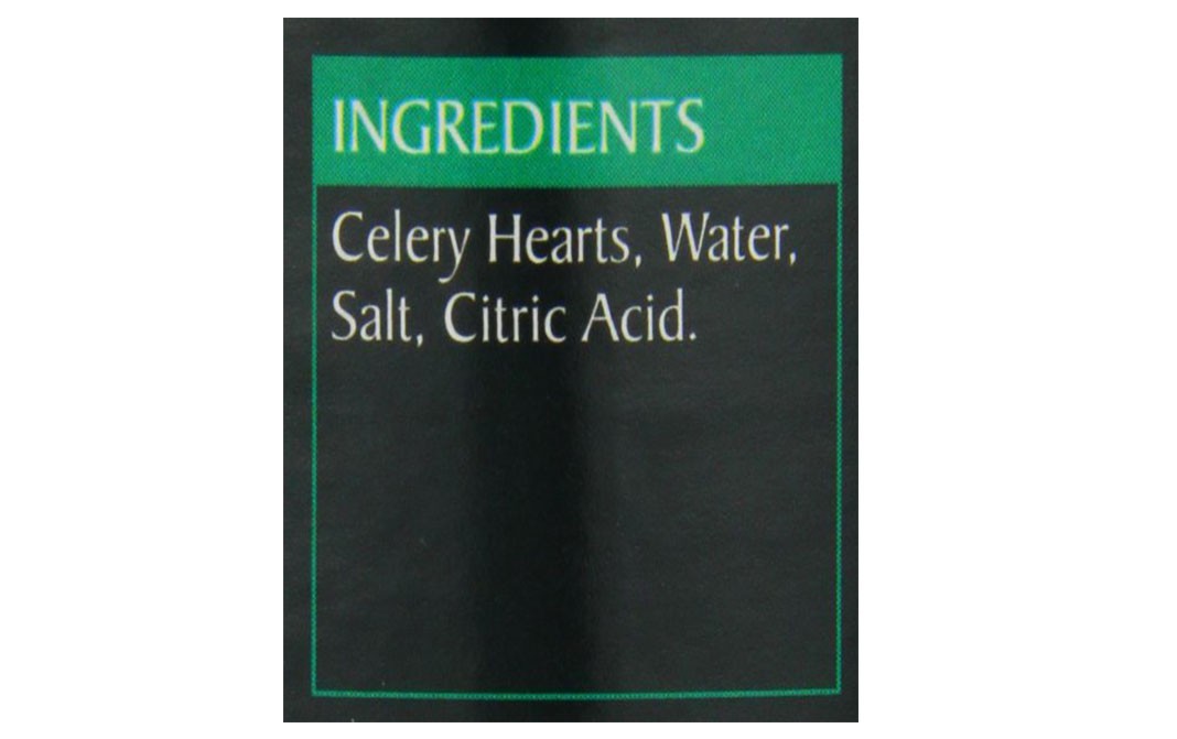 Epicure Celery Hearts In Salted Water   Tin  400 grams